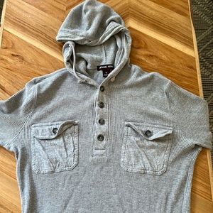 Michael Kors thermal waffle hoodie M